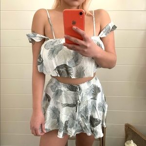 Tropical two piece set